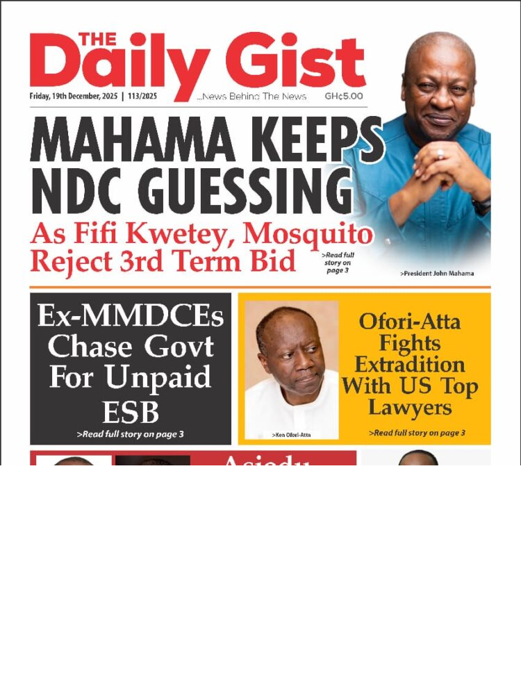 Today's Front pages : Tuesday, December 19, 2025