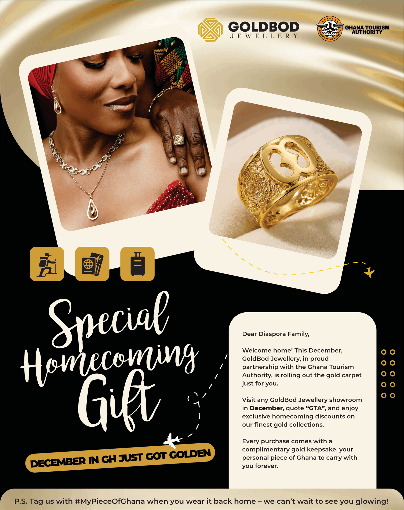 GoldBod Jewellery, GTA launch December Homecoming promotion for diaspora visitors