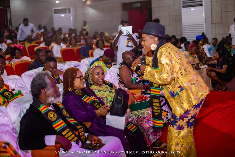 Sankofa Pan-African Committee honours Temple of Rabbi leader as ‘Custodian of Peace’