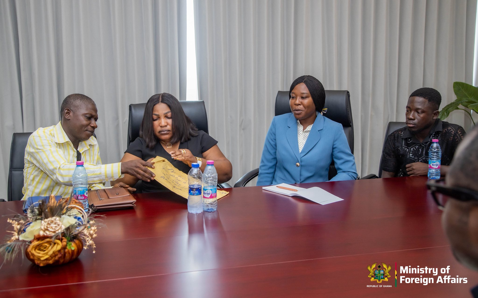 Foreign Minister Ablakwa takes Nana Agyei Ahyia case to Latvia, vows full accountability Foreign Minister Ablakwa takes Nana Agyei Ahyia case to Latvia, vows full accountability