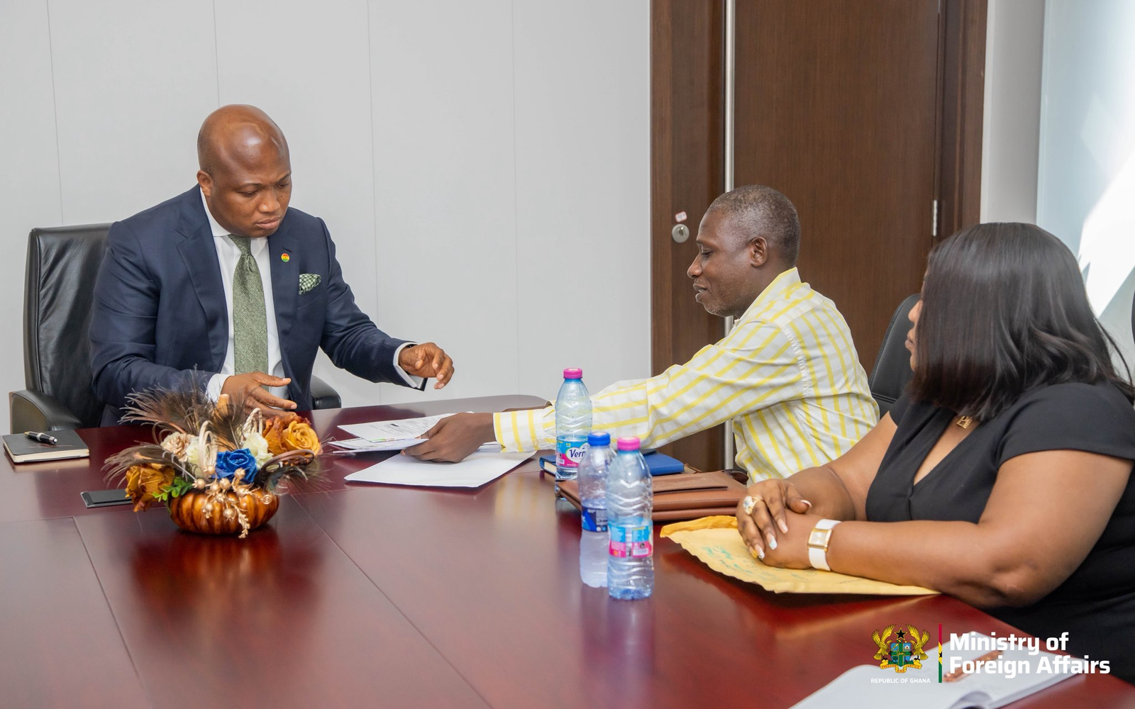 Foreign Minister Ablakwa takes Nana Agyei Ahyia case to Latvia, vows full accountability Foreign Minister Ablakwa takes Nana Agyei Ahyia case to Latvia, vows full accountability