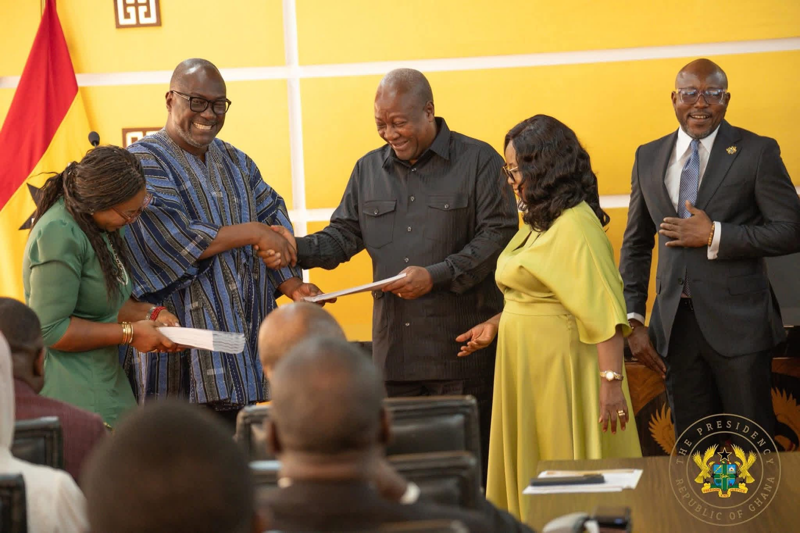 Mahama receives CRC’s report, implementation committee starts work next year 