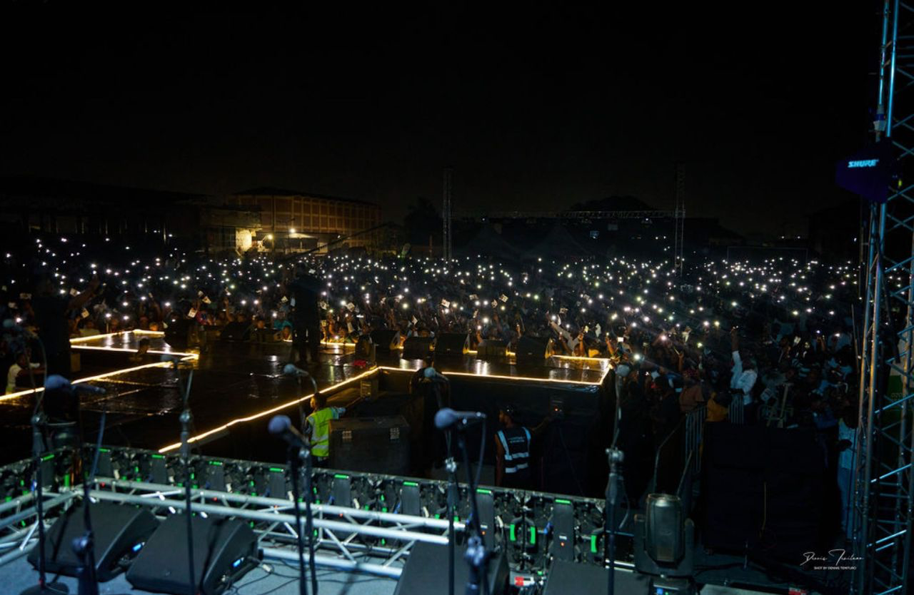 Jubilee Park comes alive as thousands gather for Sonnie Badu’s 'Rhythms of Africa' concert
