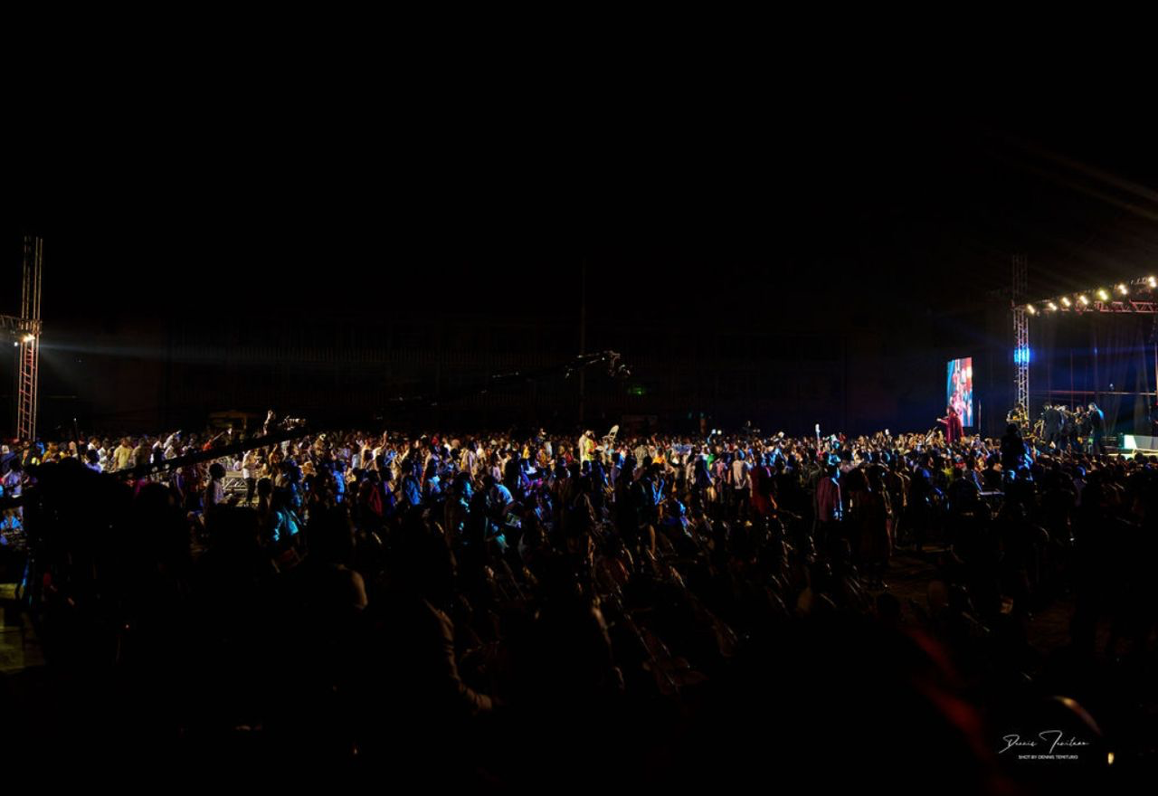 Jubilee Park comes alive as thousands gather for Sonnie Badu’s 'Rhythms of Africa' concert