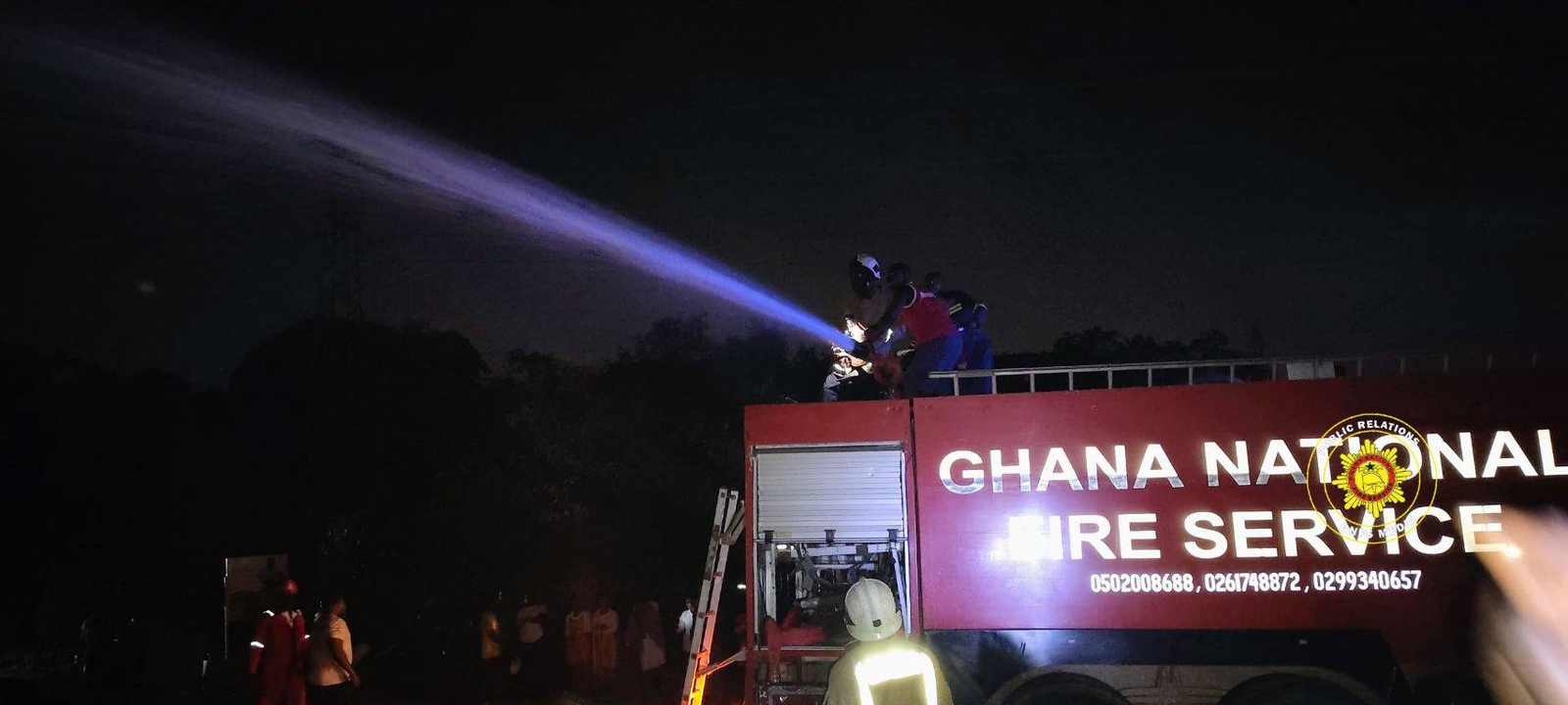 Fire destroys ten container shops at Tadisco Down, Takoradi Fire destroys ten container shops at Tadisco Down, Takoradi