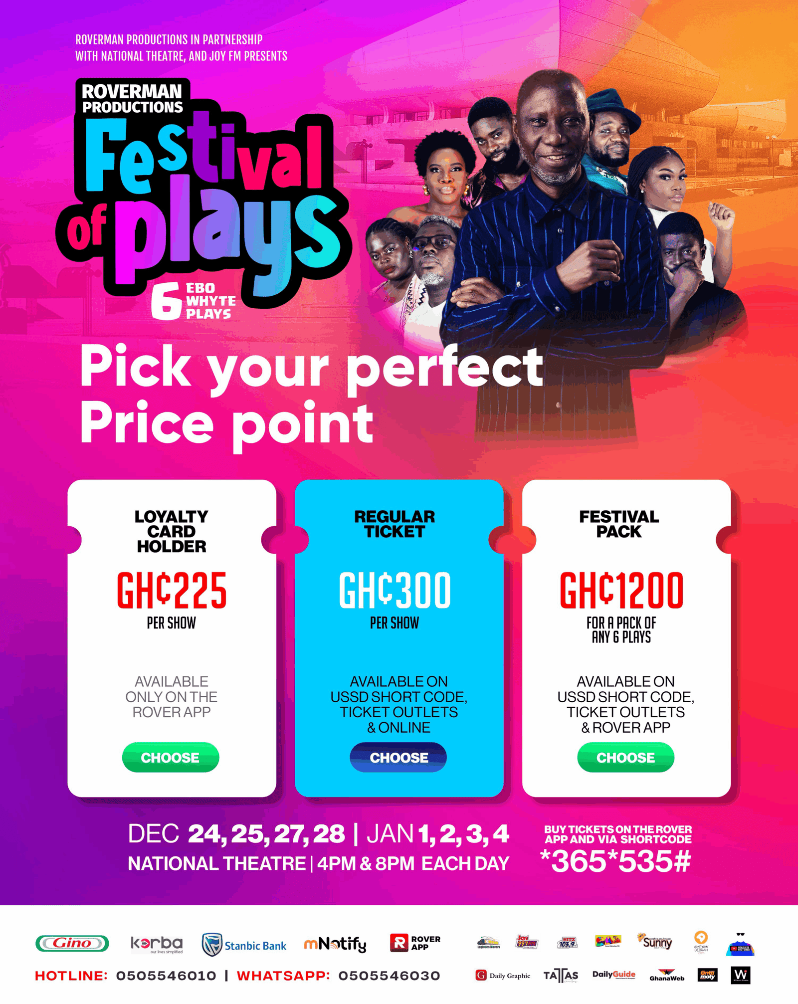 Roverman Productions welcomes one and all to the Festival of Plays! Roverman Productions welcomes one and all to the Festival of Plays!