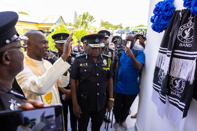 IGP inaugurates Ghana Police Music Academy IGP inaugurates Ghana Police Music Academy