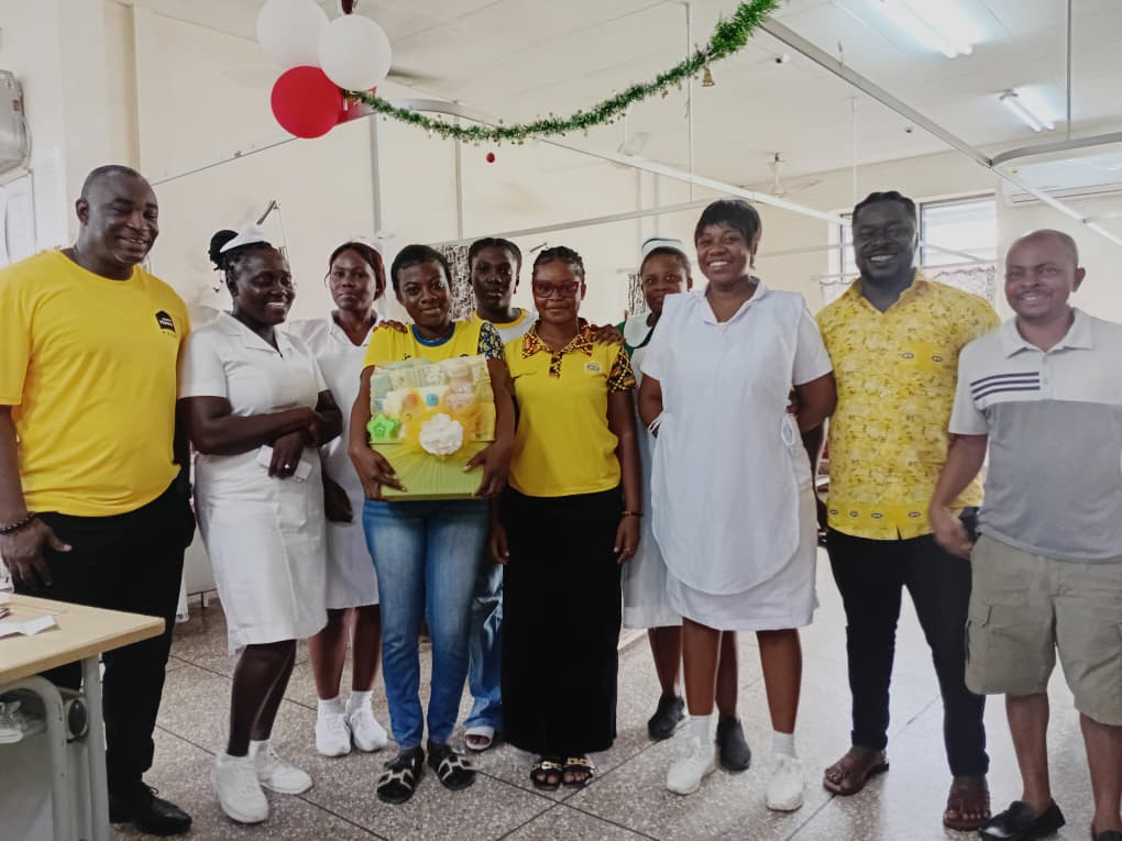 'Christmas babies' in Volta and Oti regions receive MTN hampers as network expansion project begins 'Christmas babies' in Volta and Oti regions receive MTN hampers as network expansion project begins