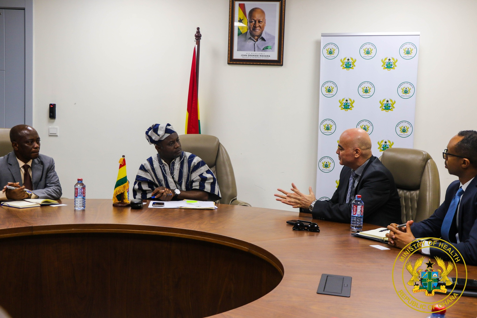 Health Minister welcomes Abbott team for discussions on diagnostics collaboration