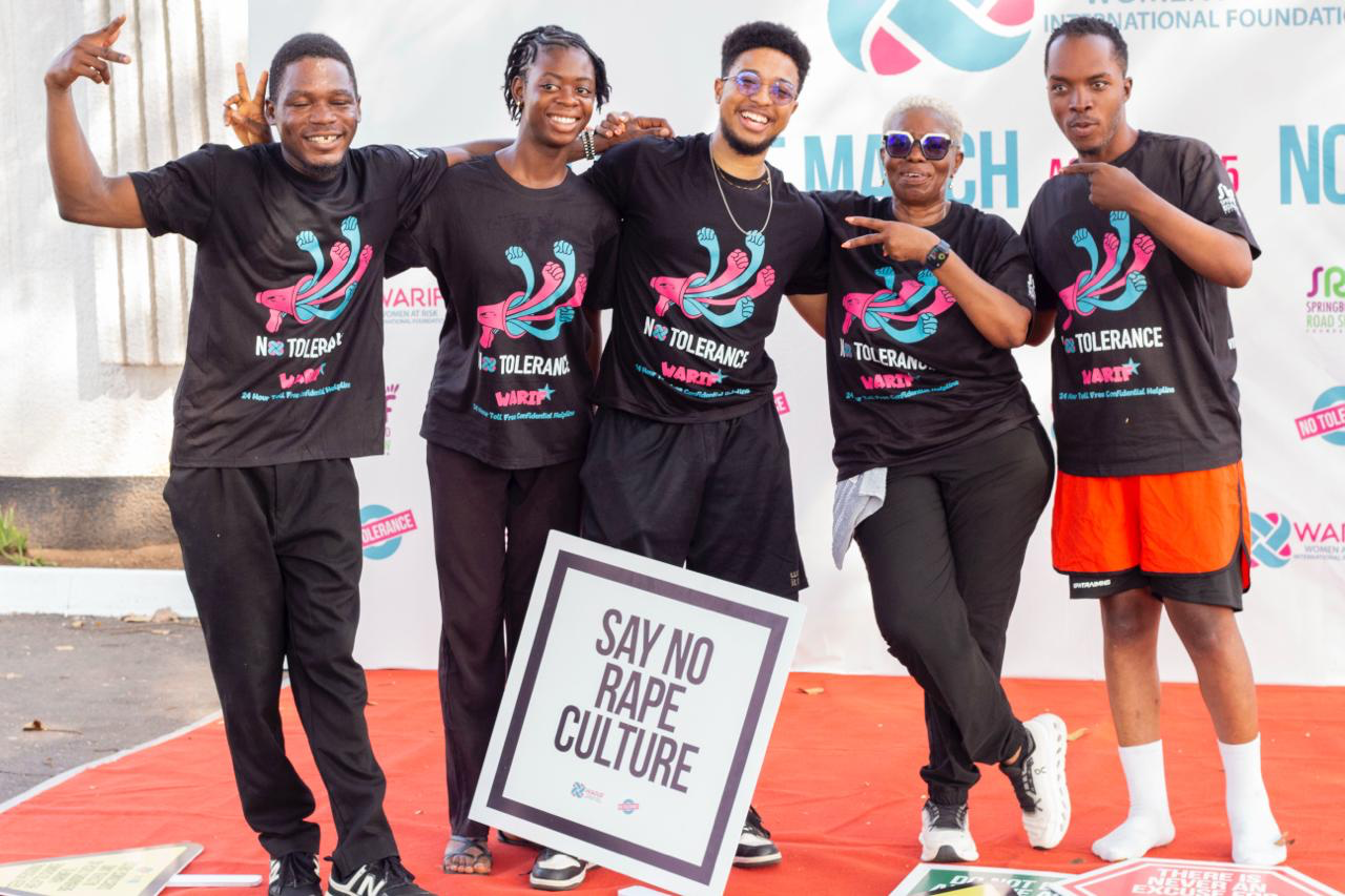 7th Global WARIF No Tolerance March: A united global stand against gender-based violence 7th Global WARIF No Tolerance March: A united global stand against gender-based violence