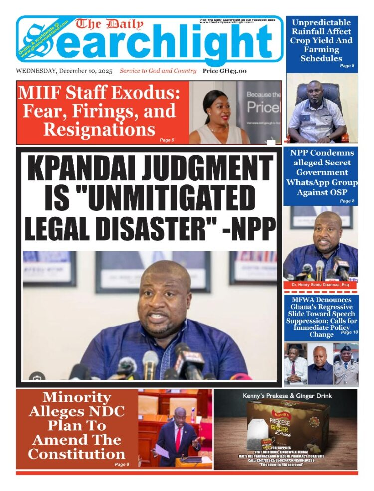 Today's front pages: Wednesday, December 10, 2025