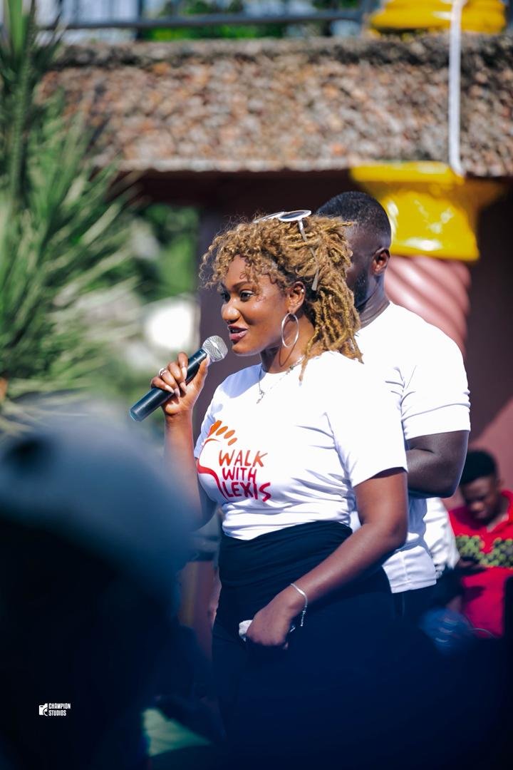 JOY FM Drive Time host Lexis Bill leads fans up Aburi Mountain in energetic ‘Walk With Lexis’ fitness experience