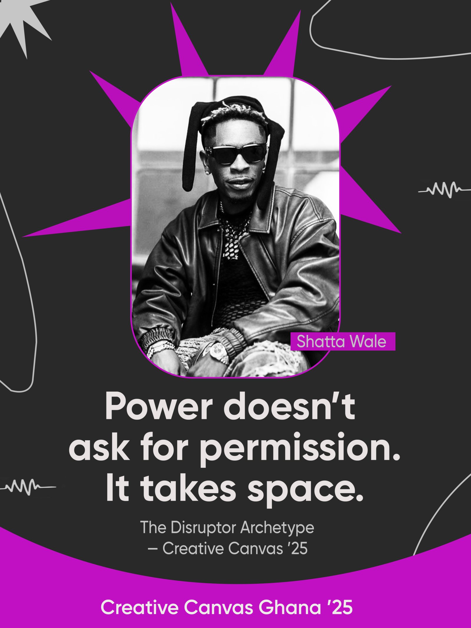 Creative Canvas 2025: Shatta Wale - Disruption as a strategy, dominance as the result