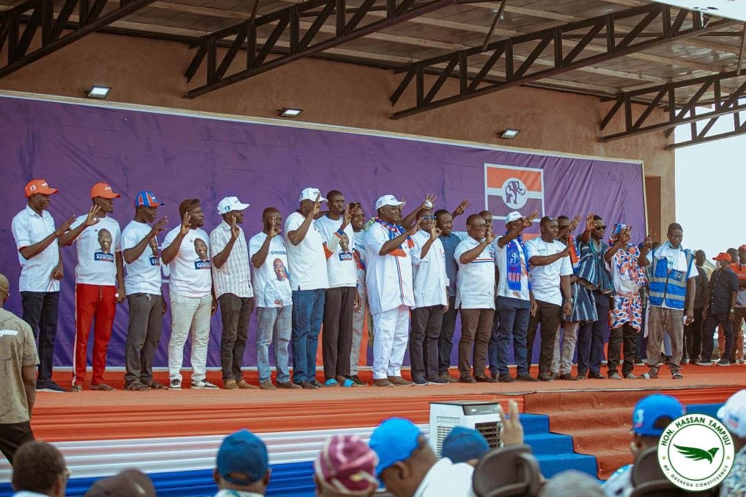 NPP race: Massive turnout in Gushegu as delegates endorse Bawumia