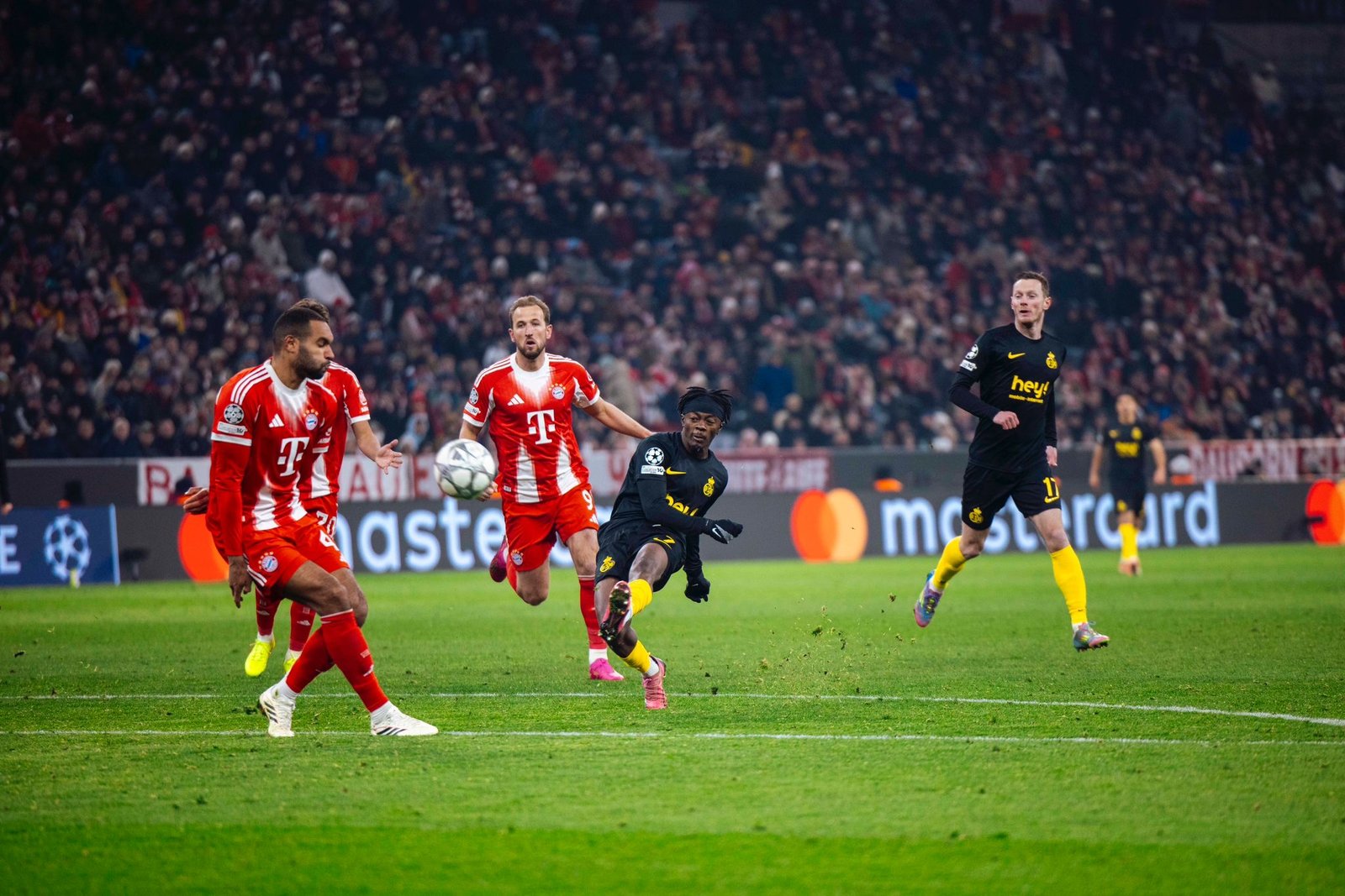 Black Stars forward Mohammed Fuseini makes Champions League debut against Bayern Munich