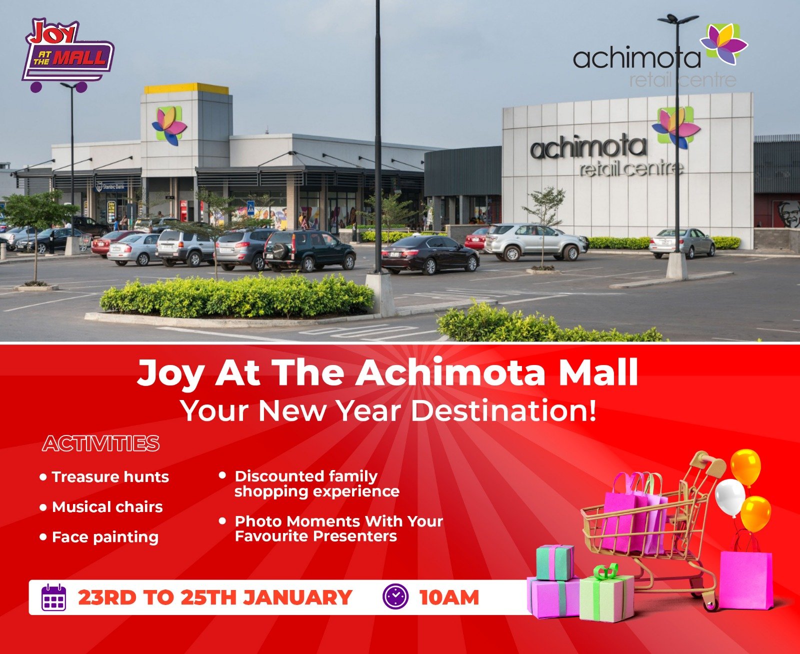 Achimota Retail Centre braces for Day 2 of 'Joy At The Mall' after Day 1 extravaganza