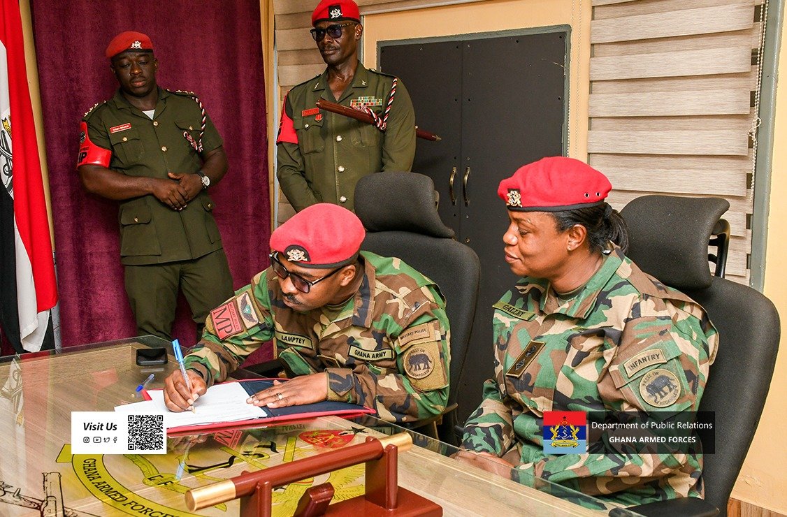 Lt Col Dela Galley makes history as first female commander of Ghana Military Police