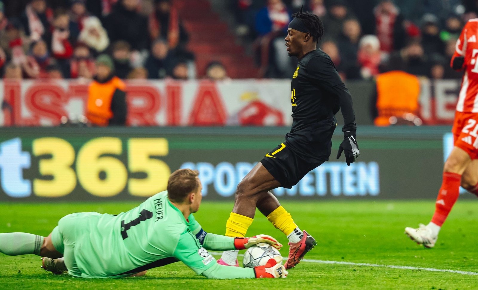 Black Stars forward Mohammed Fuseini makes Champions League debut against Bayern Munich
