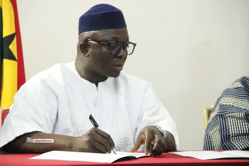 Photos: NPP presidential candidates sign peace pact ahead of January 31 primaries
