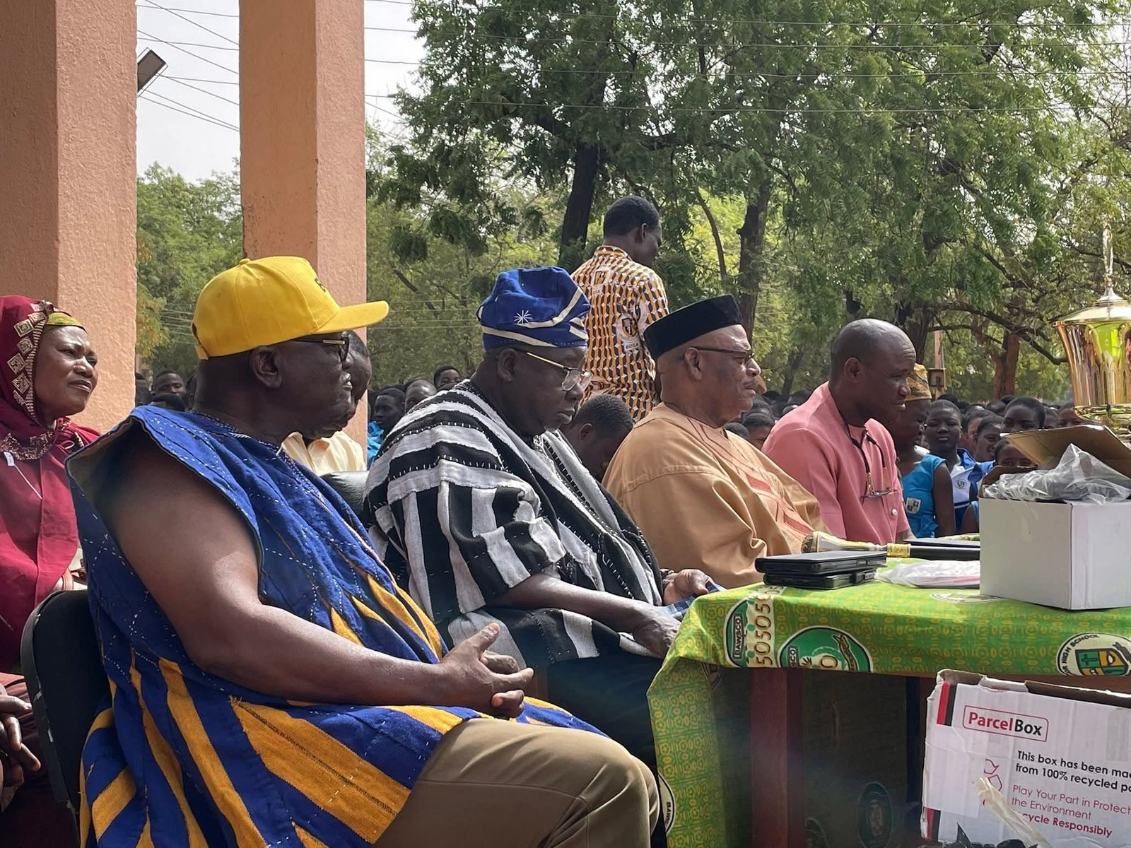 Prof. Agbango donates GHC 50,000 to Bawku SHS, urges old students to give back Prof. Agbango donates GHC 50,000 to Bawku SHS, urges old students to give back