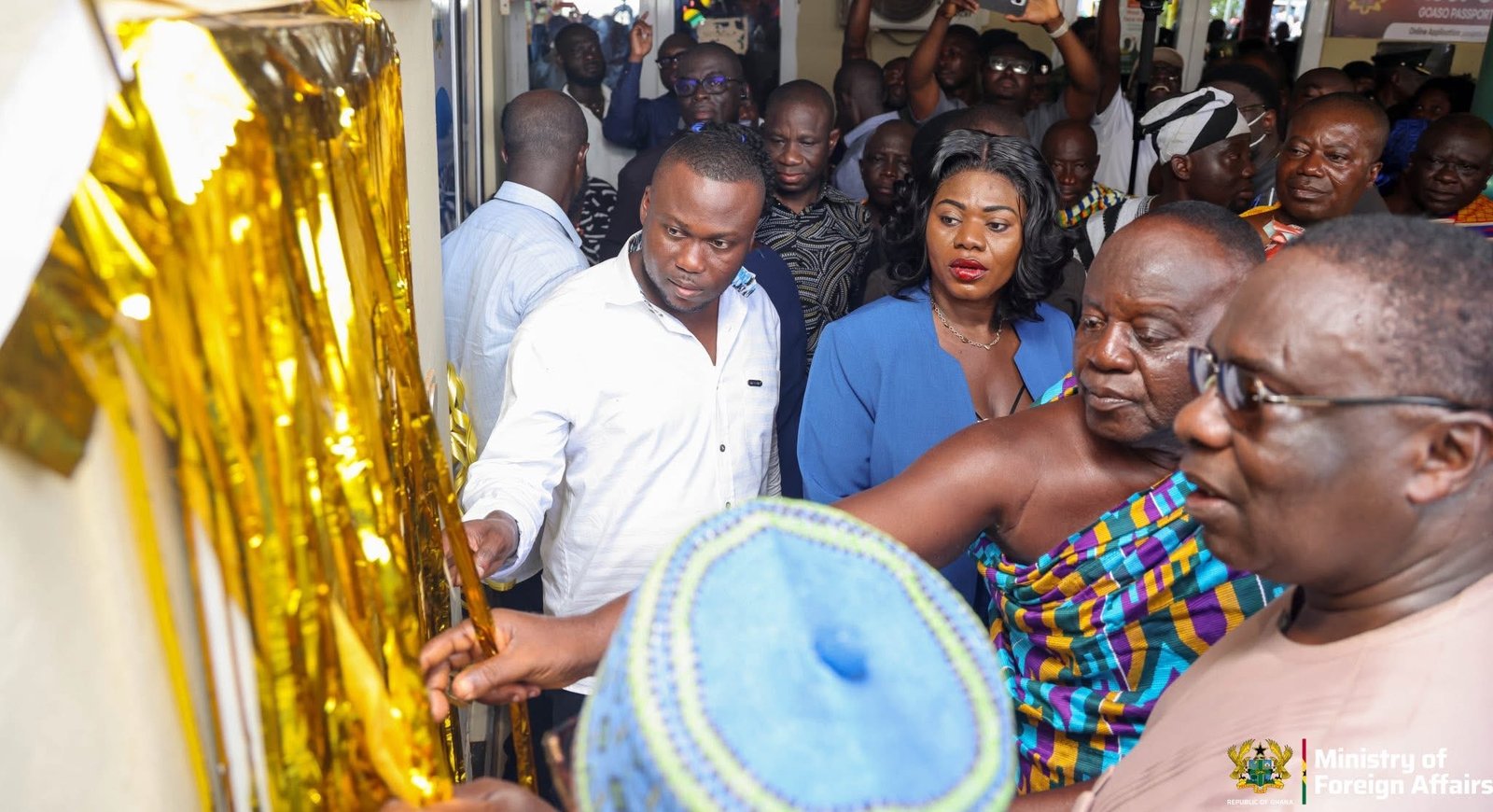 Deputy Foreign Affairs Minister commissions Passport Application Centre in Goaso