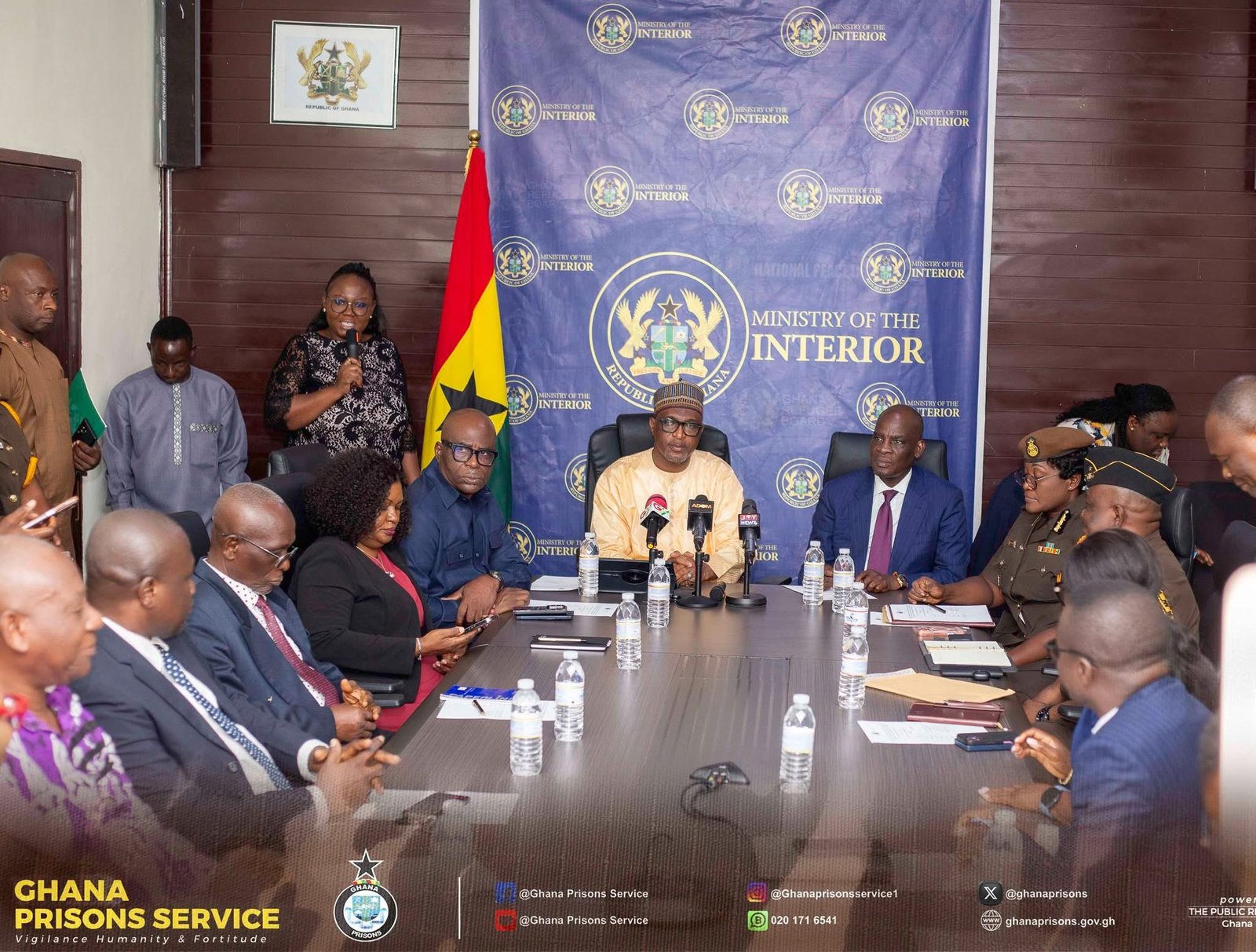 Prisons Service to produce sanitary pads, uniforms and furniture for schools Prisons Service to produce sanitary pads, uniforms and furniture for schools