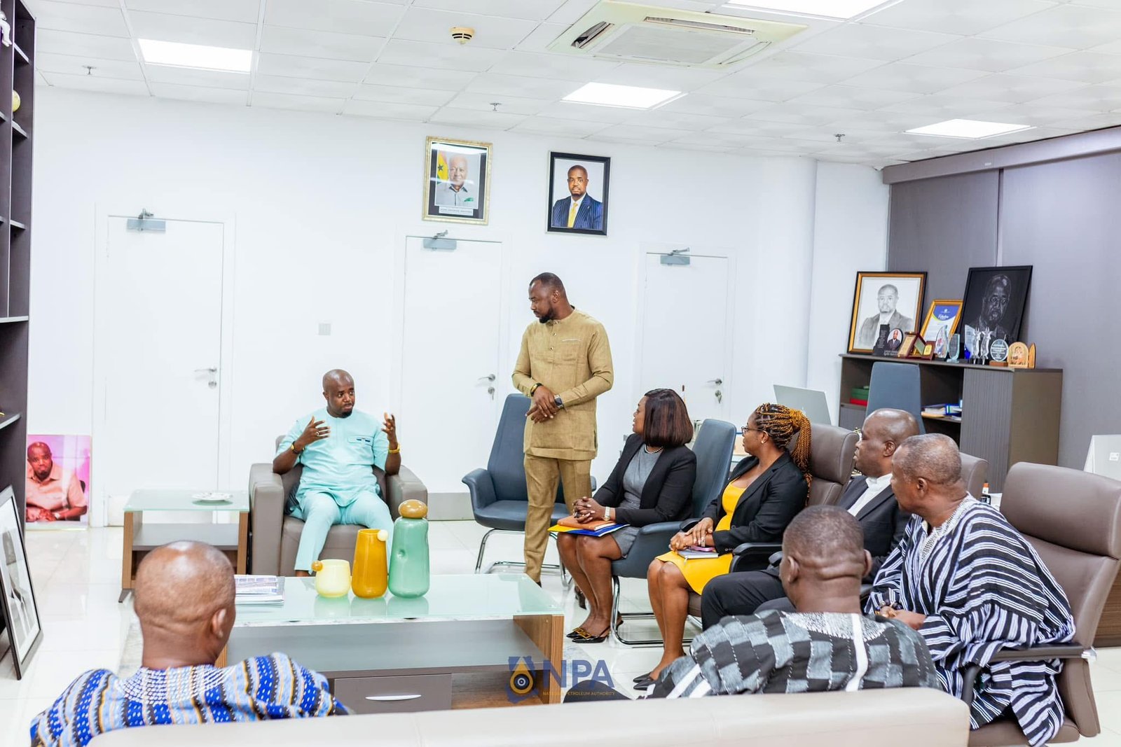 Oti Regional House of Chiefs pays courtesy call on NPA CEO