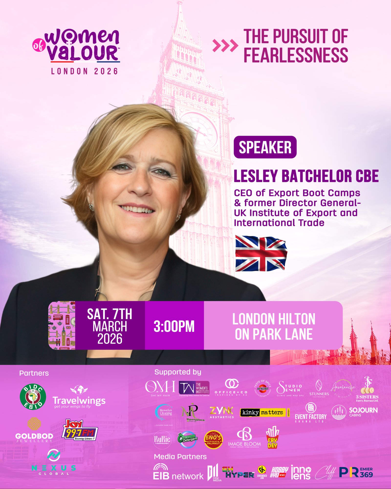 Nana Ama McBrown, Kate Henshaw headline Women of Valour London 2026