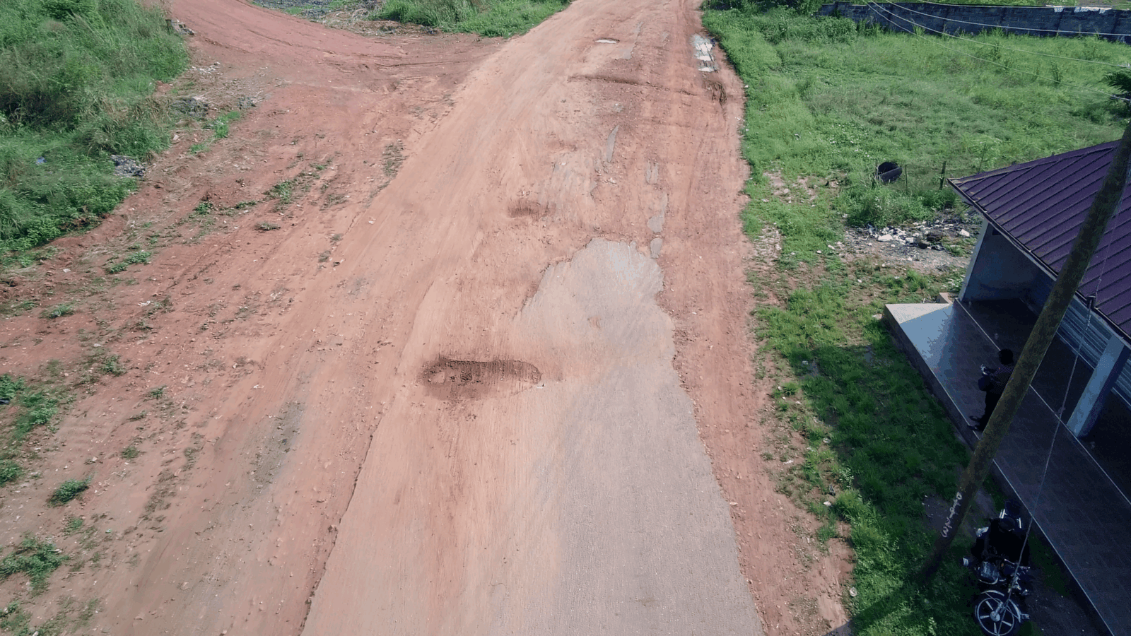 Major roads in Ho West being constructed under the Big Push Project
