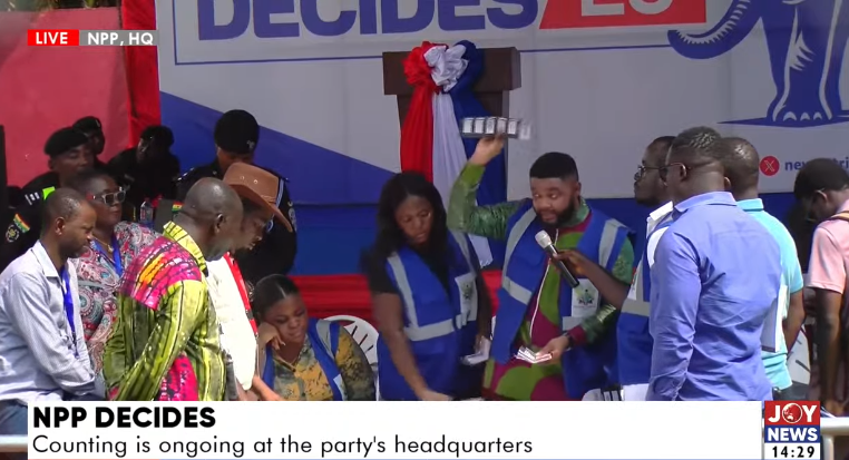 NPP presidential primaries: Polls officially close nationwide, sorting and counting underway
