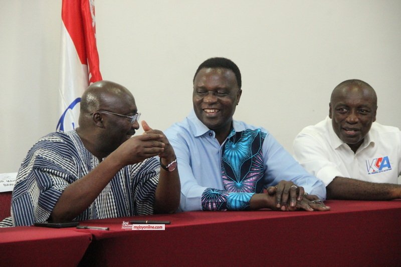 Photos: NPP presidential candidates sign peace pact ahead of January 31 primaries