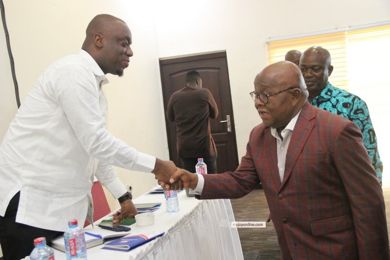 Photos: NPP presidential candidates sign peace pact ahead of January 31 primaries