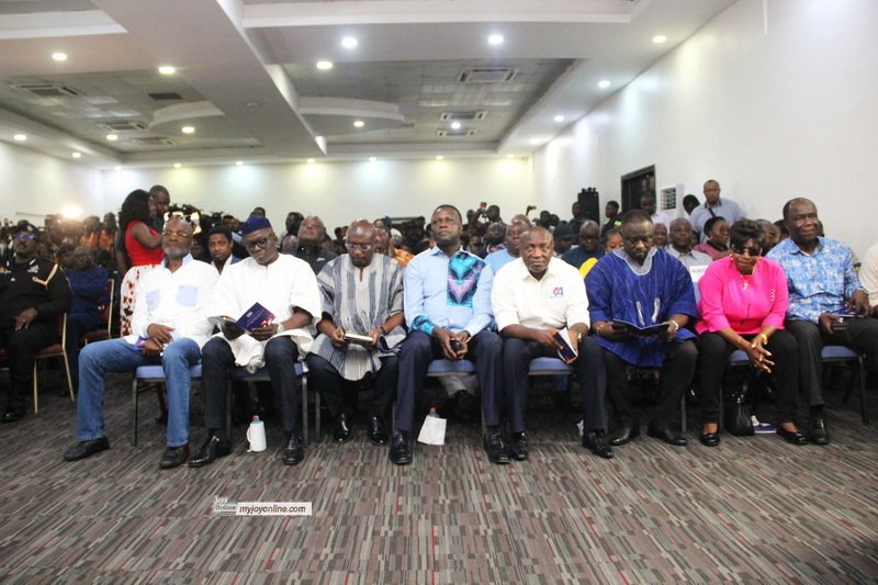 Photos: NPP presidential candidates sign peace pact ahead of January 31 primaries