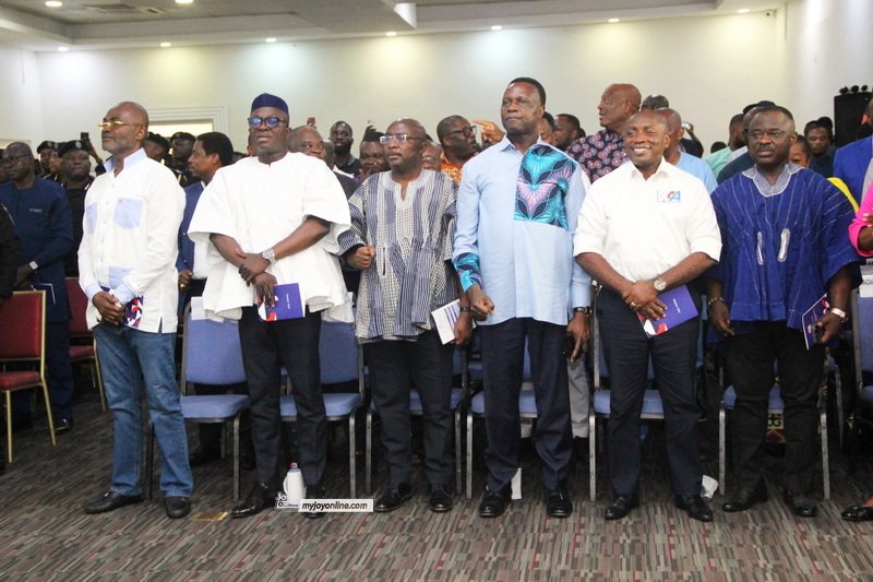 Photos: NPP presidential candidates sign peace pact ahead of January 31 primaries