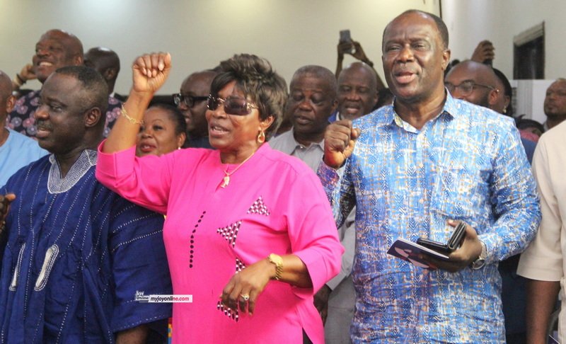Photos: NPP presidential candidates sign peace pact ahead of January 31 primaries