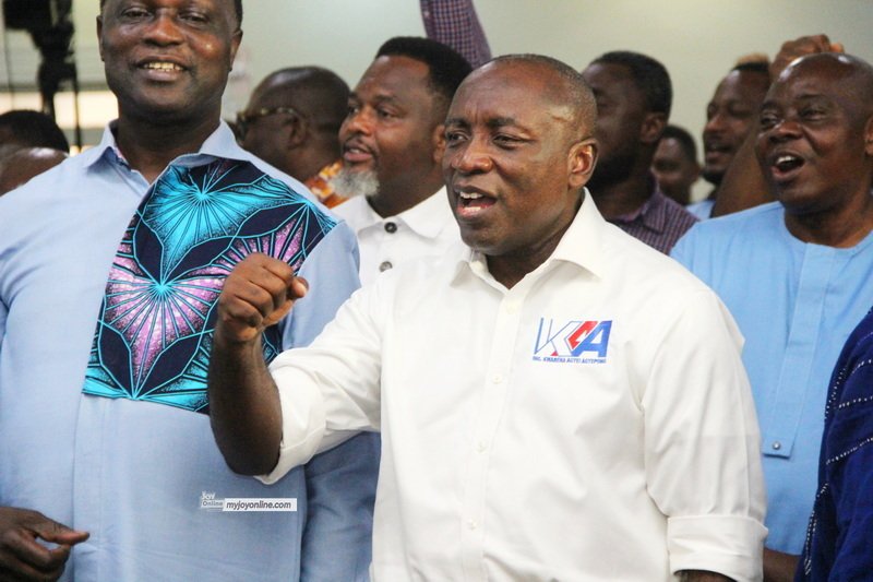 Photos: NPP presidential candidates sign peace pact ahead of January 31 primaries