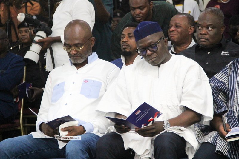 Photos: NPP presidential candidates sign peace pact ahead of January 31 primaries