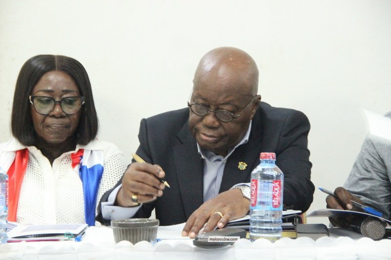 Photos: NPP presidential candidates sign peace pact ahead of January 31 primaries
