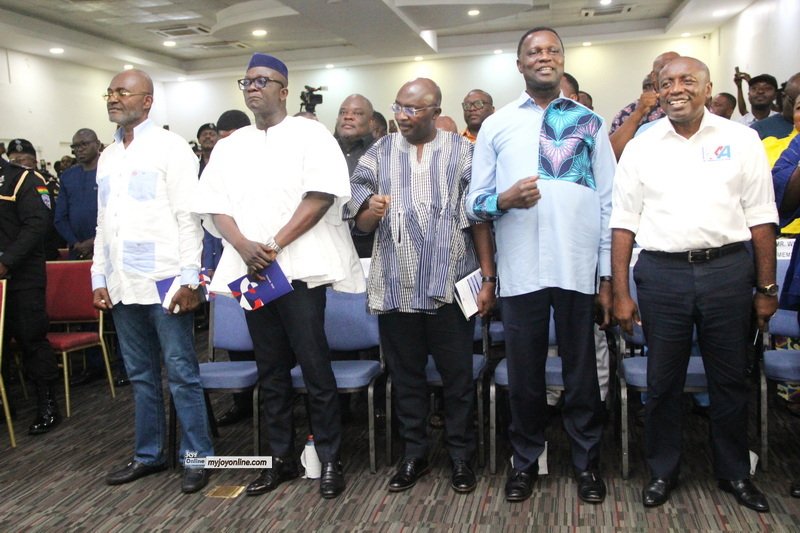 Photos: NPP presidential candidates sign peace pact ahead of January 31 primaries