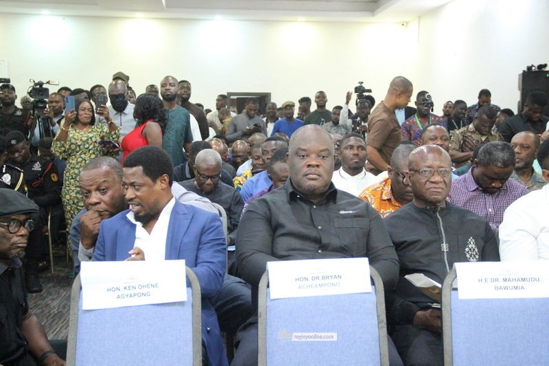 Photos: NPP presidential candidates sign peace pact ahead of January 31 primaries