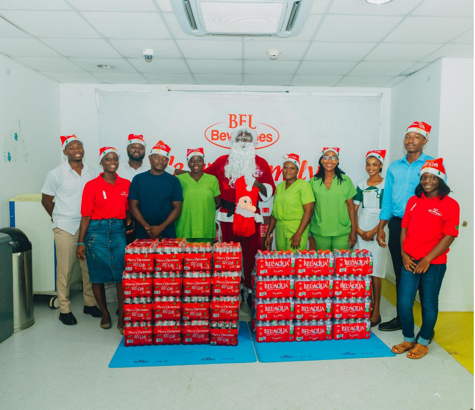 When Bel Cola’s santa stepped out, Christmas couldn’t wait