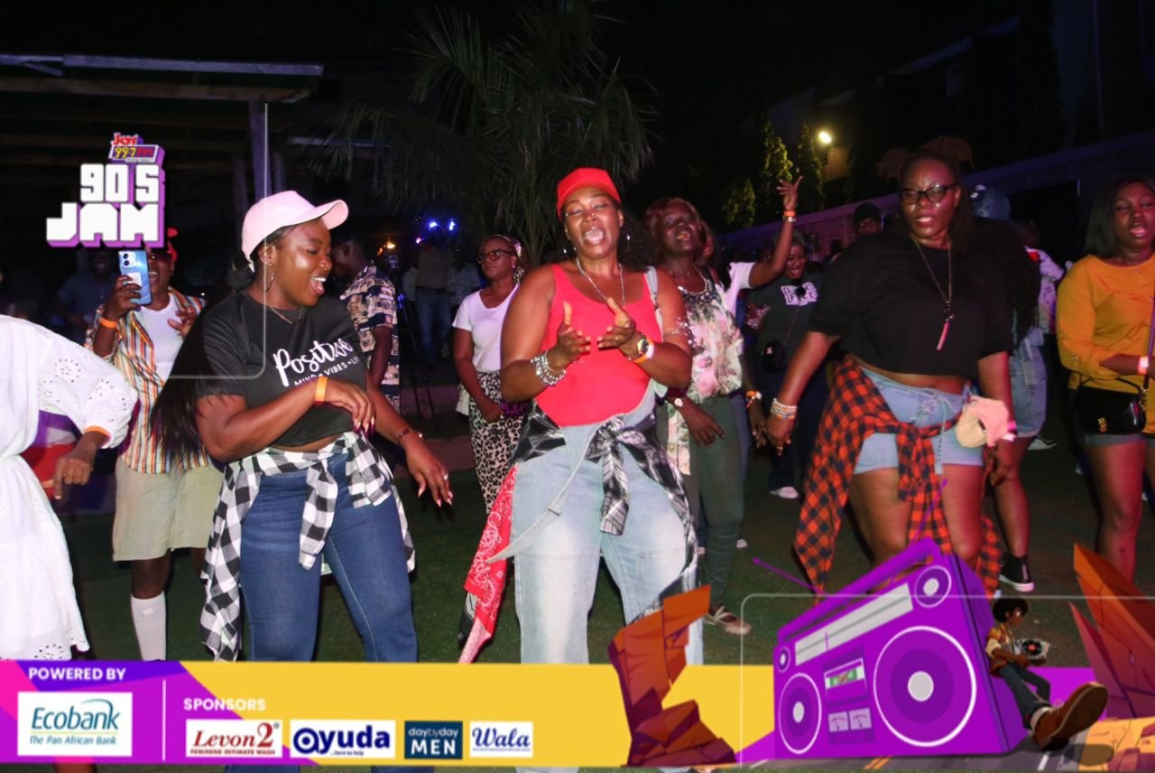 Joy FM’s 90s Jam delivers electrifying night of rhythm and nostalgia at Pleasant Gardens Joy FM’s 90s Jam delivers electrifying night of rhythm and nostalgia at Pleasant Gardens