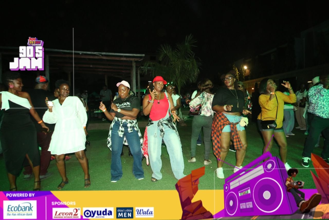 Joy FM’s sold-out 90’s Jam ignites Dzorwulu with throwback fashion and unrivalled energy Joy FM’s sold-out 90’s Jam ignites Dzorwulu with throwback fashion and unrivalled energy