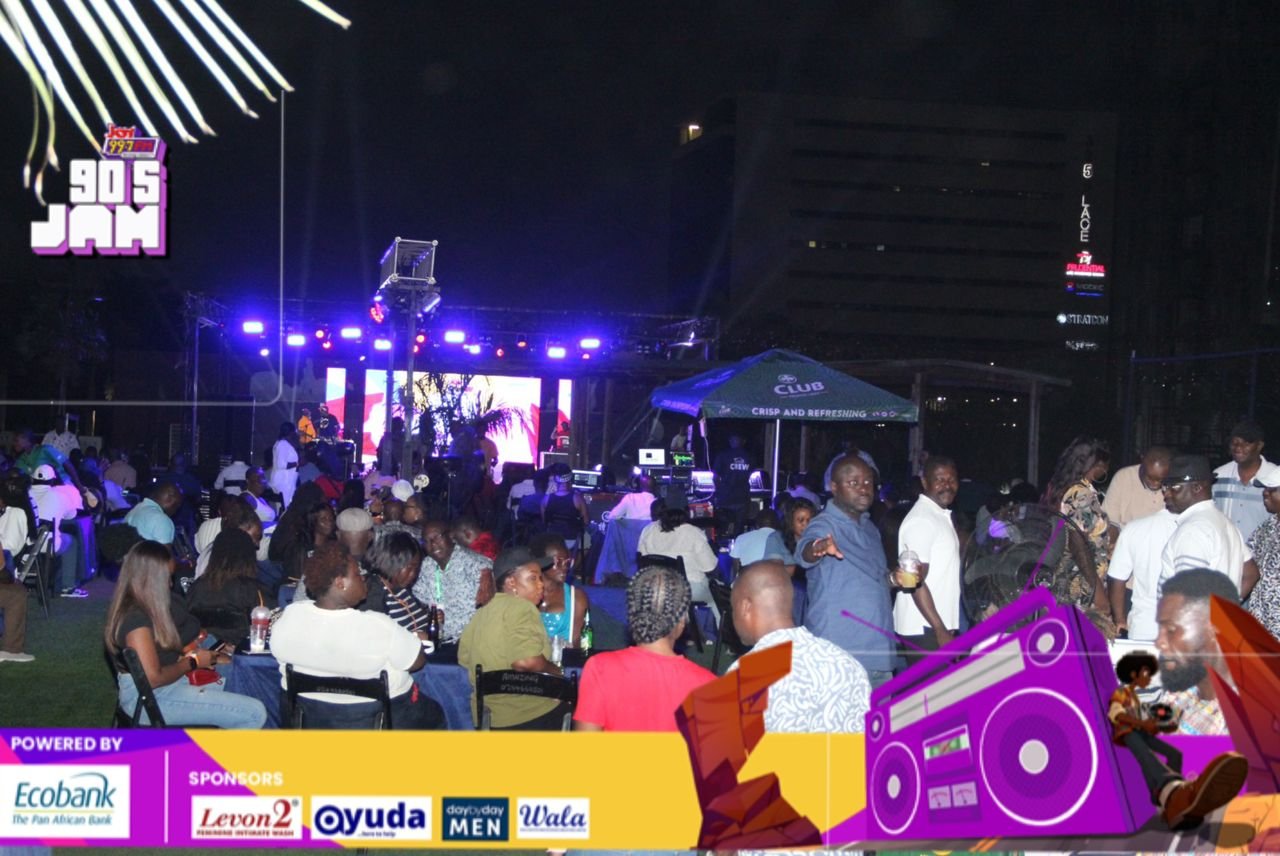 Joy FM’s 90s Jam delivers electrifying night of rhythm and nostalgia at Pleasant Gardens Joy FM’s 90s Jam delivers electrifying night of rhythm and nostalgia at Pleasant Gardens