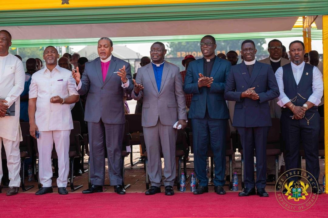 Photos: Interdenominational Thanksgiving Service to mark one year of Mahama presidency