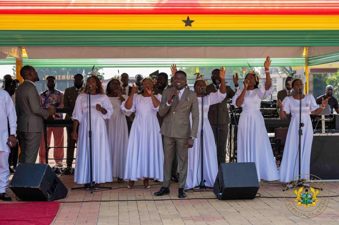Photos: Interdenominational Thanksgiving Service to mark one year of Mahama presidency
