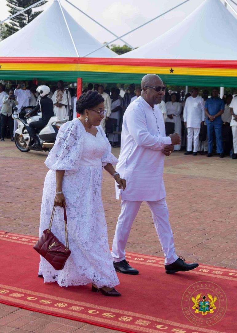 Photos: Interdenominational Thanksgiving Service to mark one year of Mahama presidency