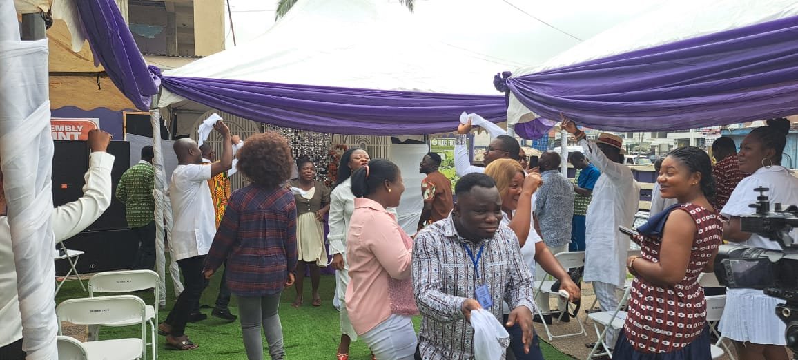 Multimedia Group Kumasi staff gathers to celebrate 31 years of broadcasting and community service