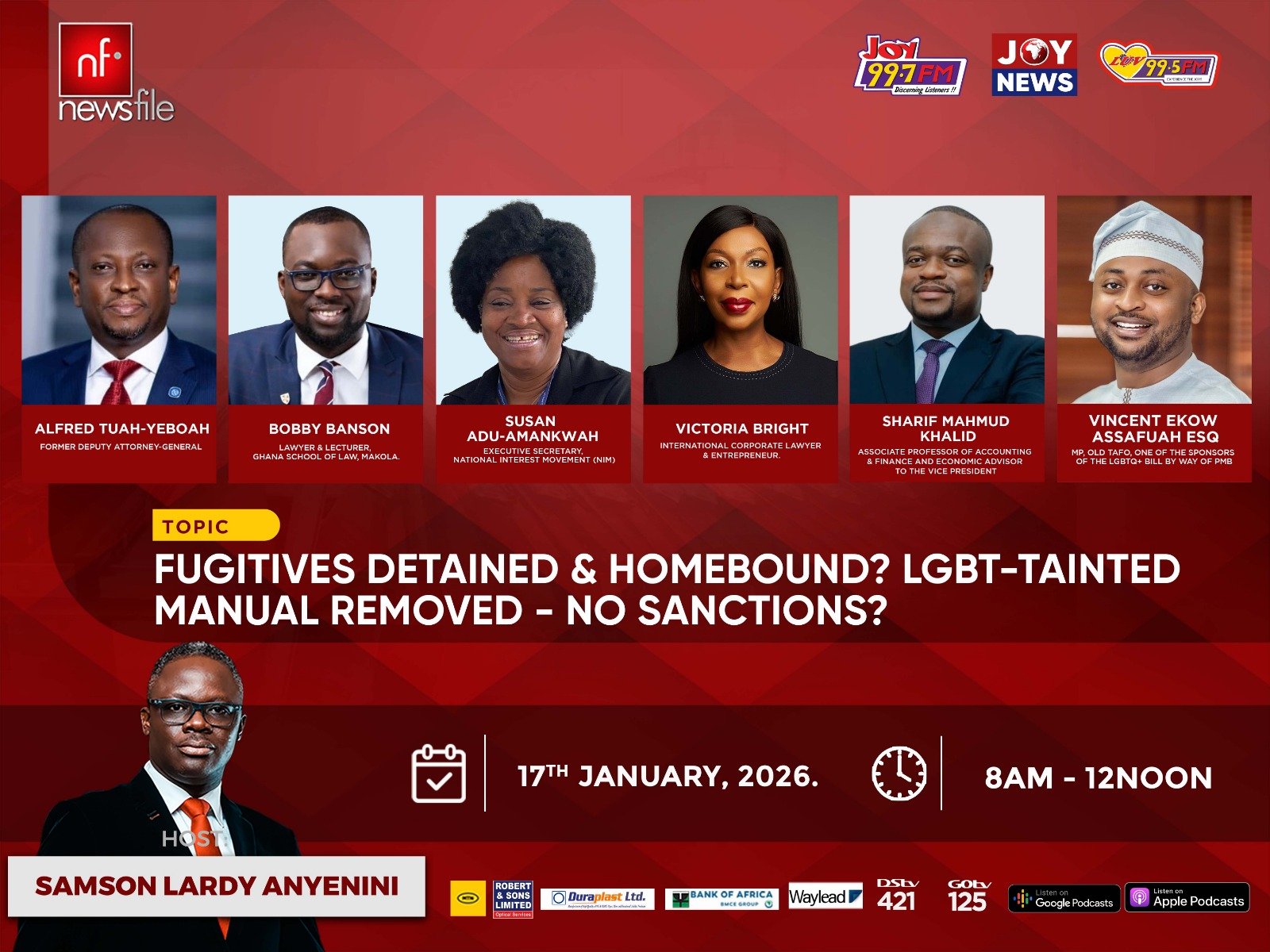 Livestream: Newsfile discusses LGBTQ references in SHS manual, detains fugitives and home-bound developments Livestream: Newsfile discusses LGBTQ references in SHS manual, detains fugitives and home-bound developments