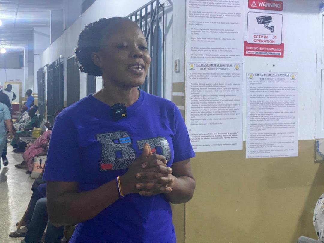 Hundreds converge on Ejura Gov't Hospital for free cataract surgery